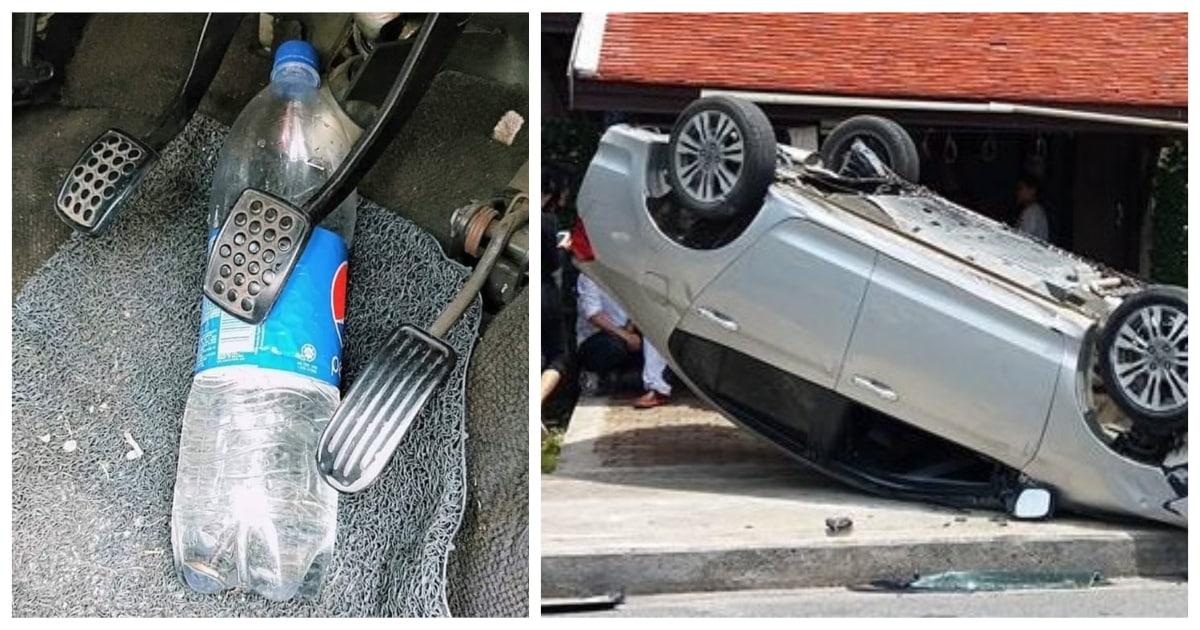 Manter garrafas de água no carro pode custar-te a vida