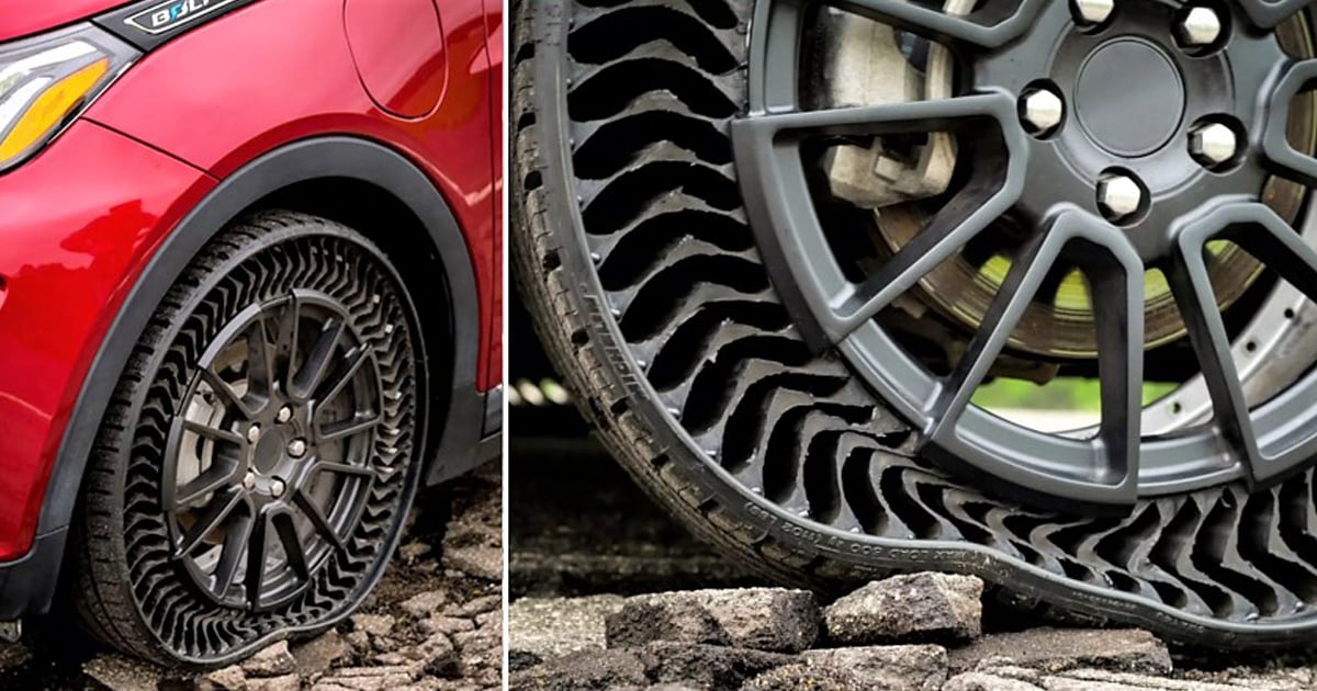 O pneu à prova de perfuração da Michelin certifica-se que nunca mais terás um pneu vazio