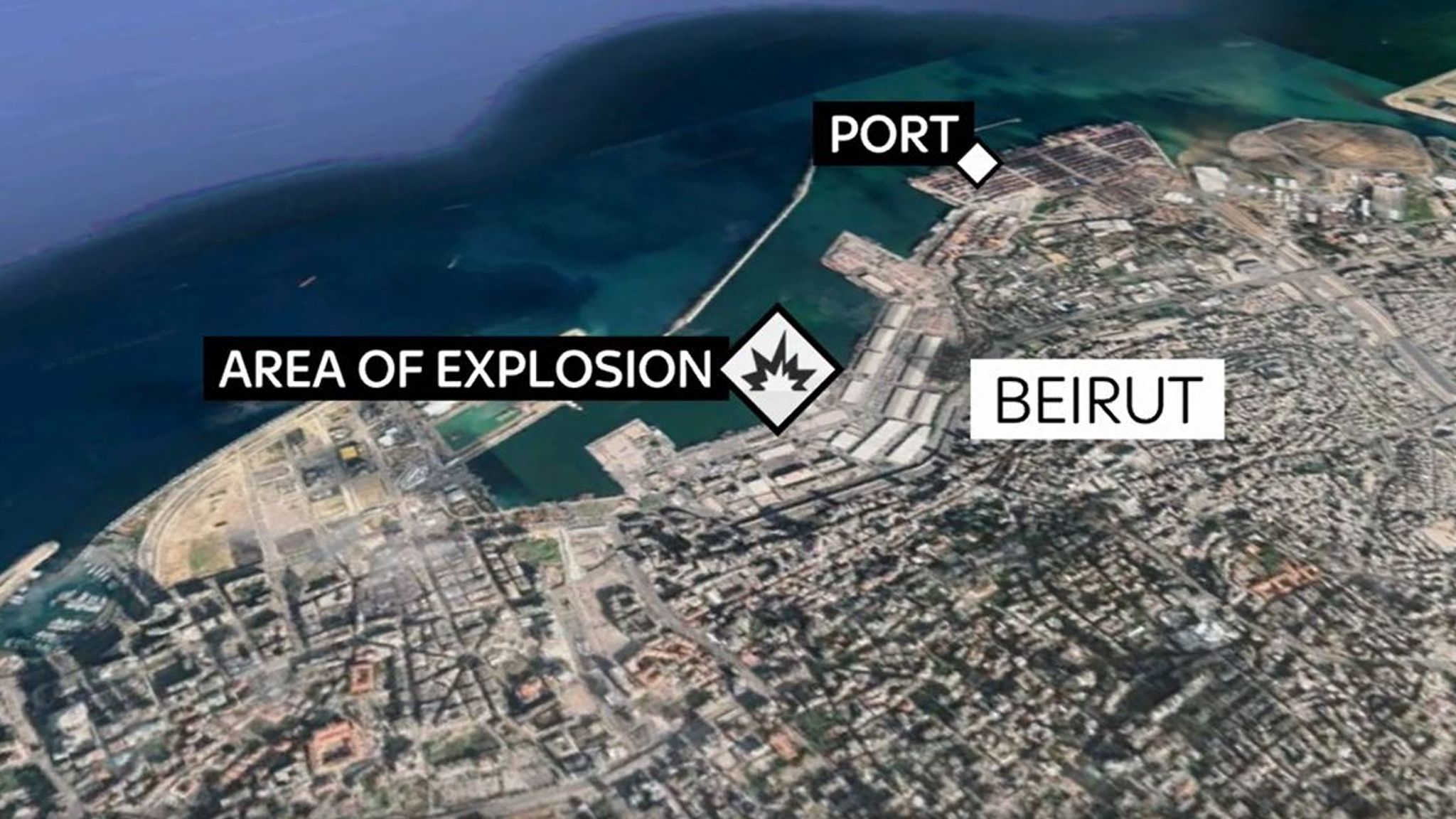 Vídeo INÉDITO & ASSUSTADOR mostra as explosões de Beirute em câmara lenta com qualidade 4K