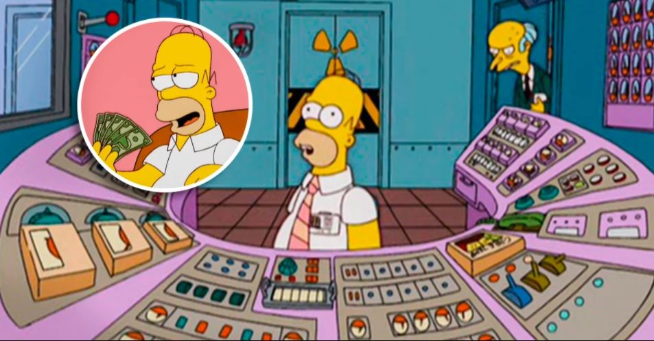 Foi revelado quanto ganha Homer Simpson na planta nuclear onde trabalha