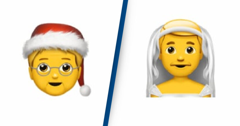 O novo update ao iOS da Apple inclui um emoji neutro no que toca a género