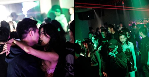 Discoteca cheia em Wuhan depois da cidade ter reportado que não haviam novos casos