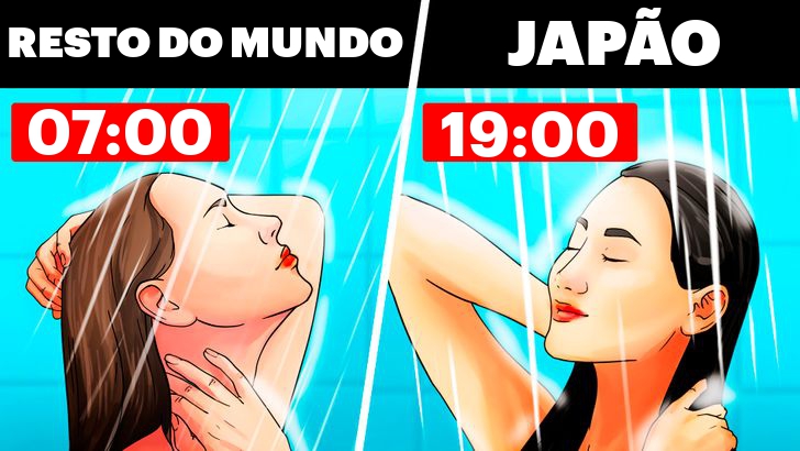 O porquê da maioria dos japoneses tomar banho à noite