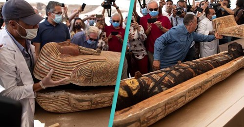 Arqueólogos no Egipto abrem 59 caixões pela primeira vez em 2500 anos