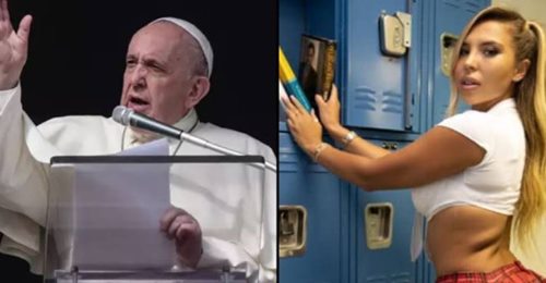 Conta de Instagram do Papa Francisco apanhado a meter gosto na fotografia de uma modelo