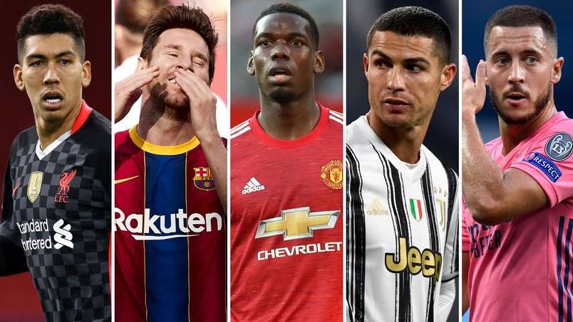 Eis os 50 melhores futebolistas da atualidade, de acordo com o Football Manager 2021