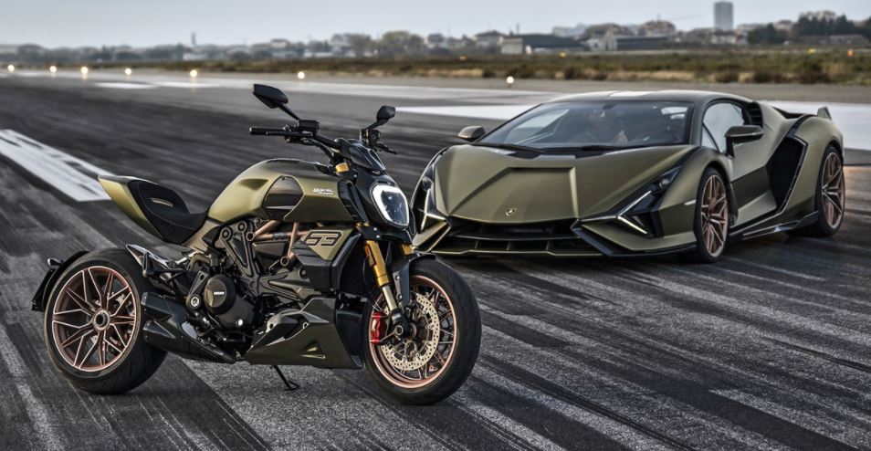 Ducati e Lamborghini unem esforços para criar uma incrível mota de coleção