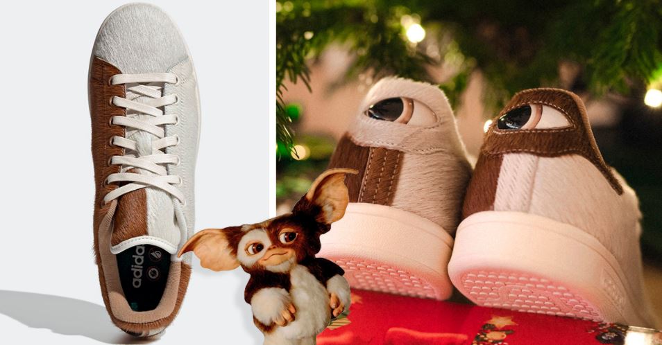 Adidas cria linha de ténis natalícia inspirada em Gizmo, dos Gremlins
