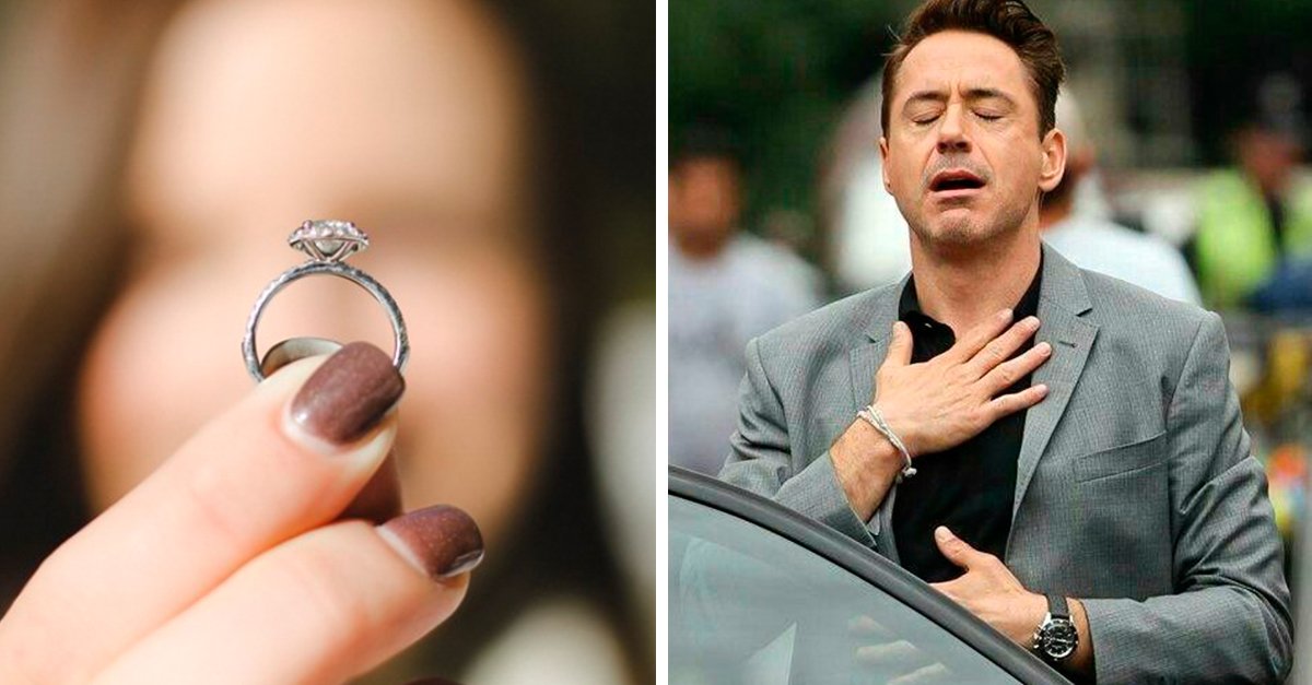Homem oferece anel de 3 mil dólares à namorada e ela rejeita por ser "demasiado barato"