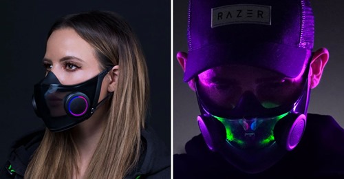 Razer Cria Máscara N95 com Iluminação RGB