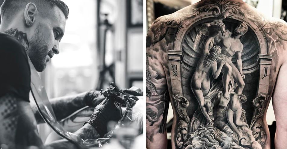 Tatuador cria obras de um realismo impressionante
