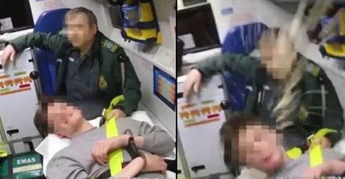 Homem cospe em polícia 24 vezes depois da última a ter ajudado a entrar numa ambulância