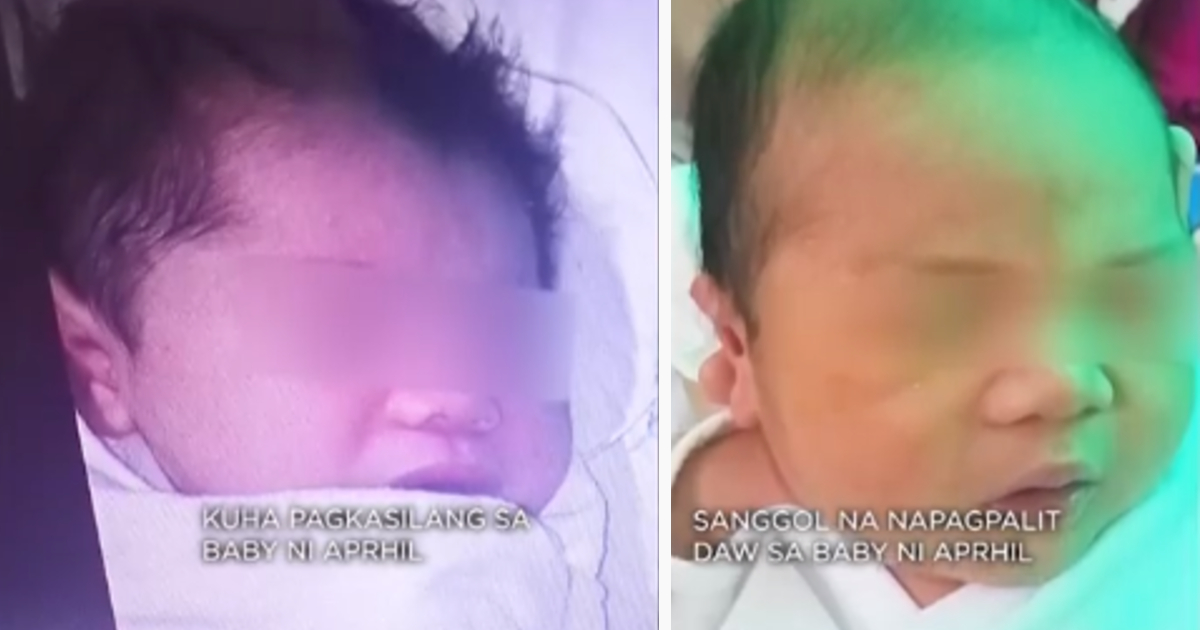 Pais indignados depois do hospital trocar o seu bebé por outra criança