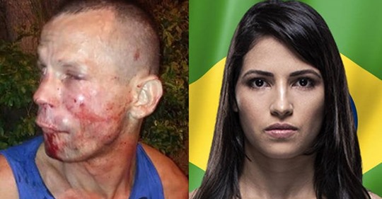 Homem tentou assaltar lutadora de MMA no Brasil e deu-se mal
