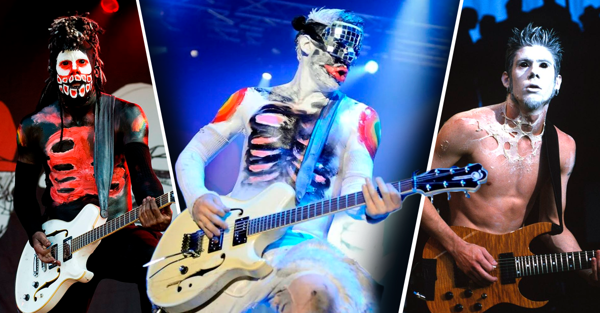 Os 20 melhores e mais aterradores disfarces de Wes Borland, o guitarrista dos Limp Bizkit