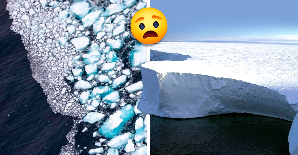 Acabou de derreter o A68, o maior iceberg do mundo inteiro