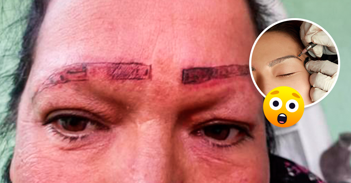Mulheres denuncia falsos tatuadores depois de um péssimo trabalho feito à sua mãe