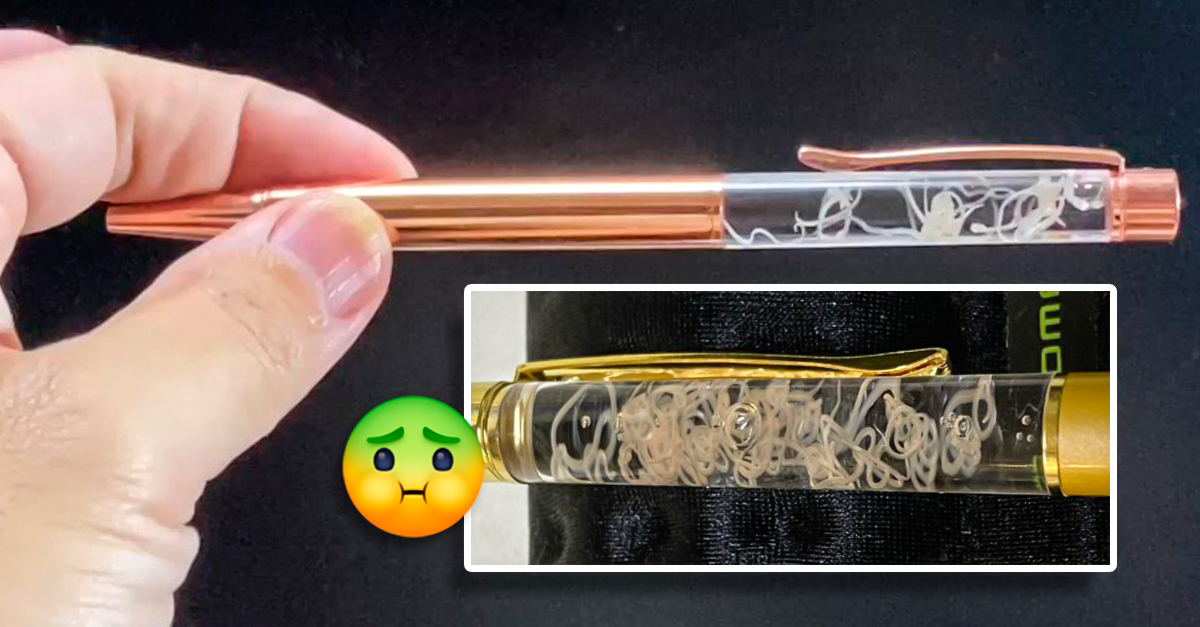 No Japão, estão a vender esferográficas com parasitas vivos no seu interior