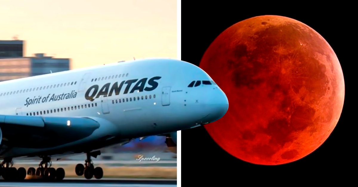Abriu um voo para ver a Lua Sangrenta e os bilhetes esgotaram em 2 minutos