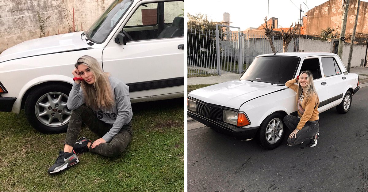 Jovem compra um Fiat 128, o seu primeiro carro, e é ENXOVALHADA na internet