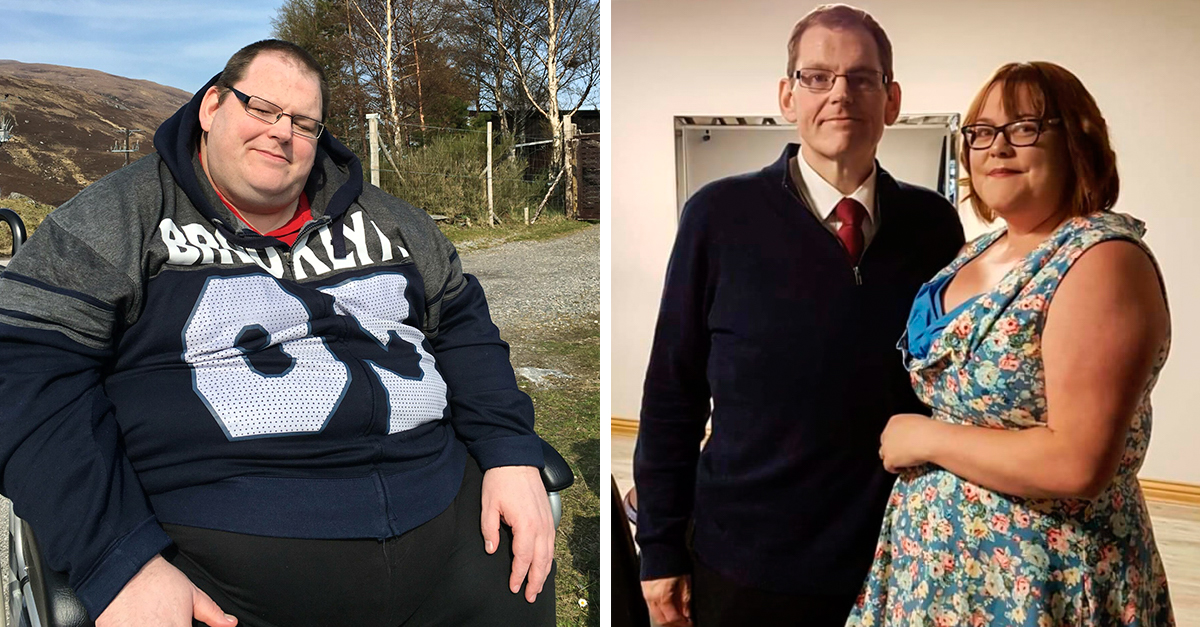 Homem decide perder peso porque tinha medo de esmagar a sua mulher