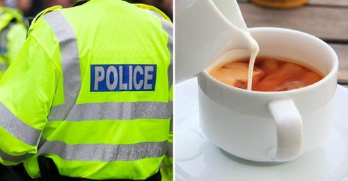 Polícia mexeu o chá de uma colega sua com os genitais