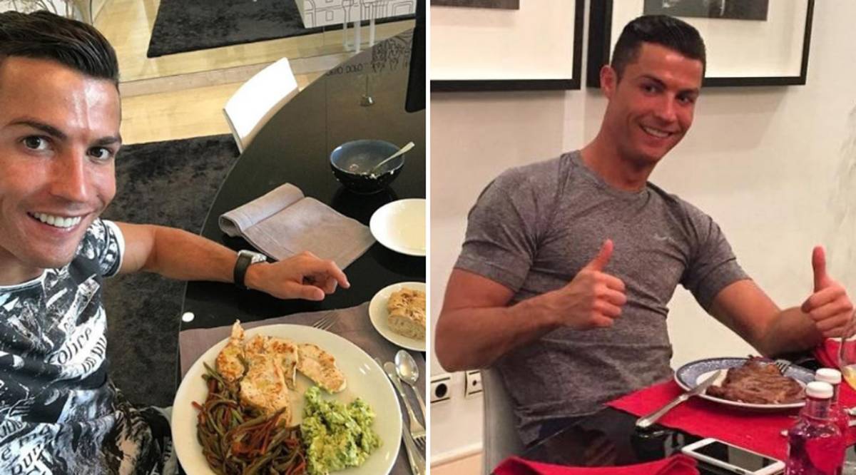 As refeições favoritas de Cristiano Ronaldo estão agora no menu do Manchester United e os seus colegas de equipa não ficaram convencidos