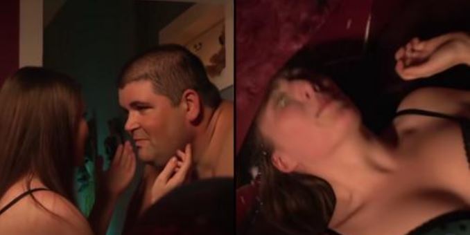 Mulher hospitalizada depois do seu namorado virgem de 177 kgs ter esmagado a sua cabeça contra a parede durante o sexo