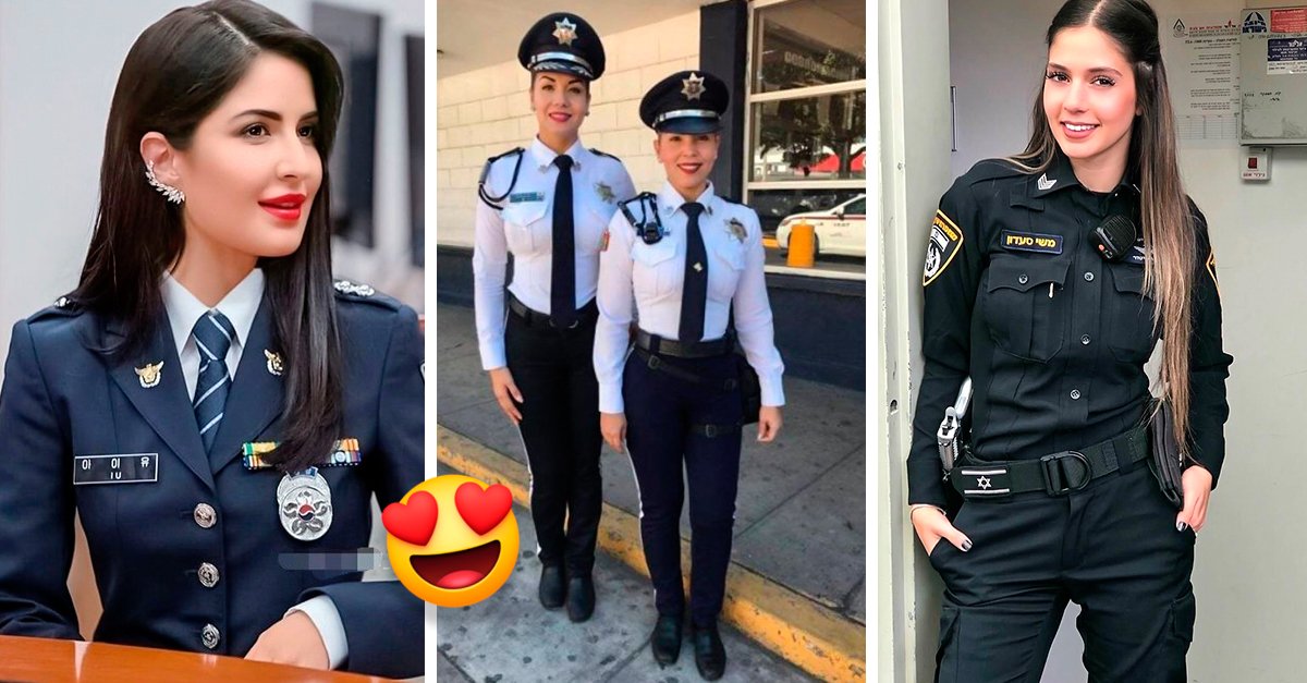 19 das polícias mais bonitas do mundo inteiro