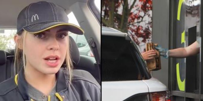 Trabalhadora do McDonald's expôs câmara secreta que te espia quando fazes os teus pedidos no "drive-thru"