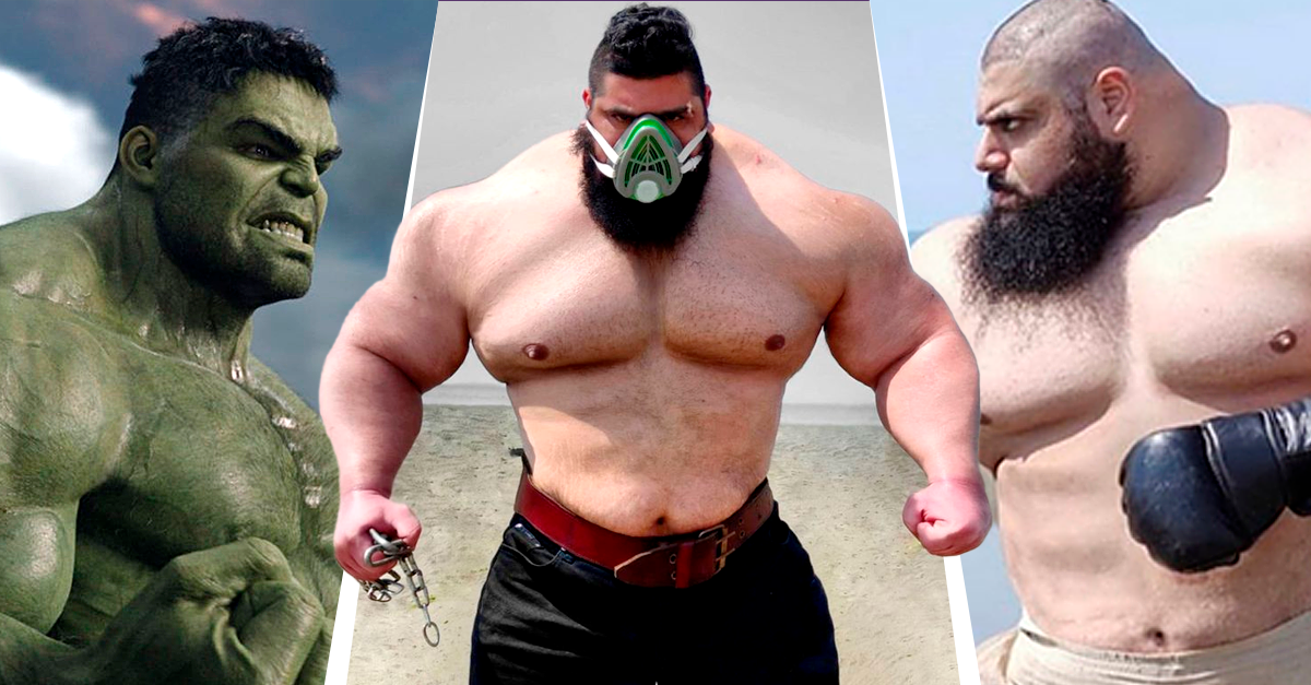 A história do "Hulk iraniano": o gigante que pesa 170 kgs e que vai lutar MMA em 2022