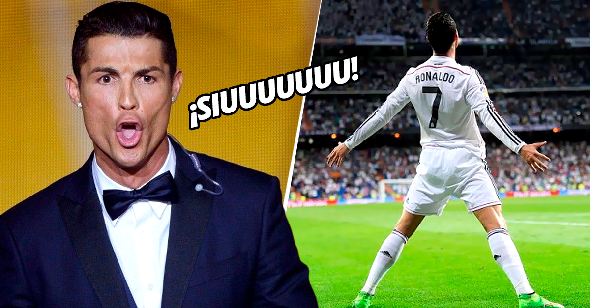 "Siiii!": a origem do grito que Cristiano Ronaldo deu quando venceu a Bola de Ouro