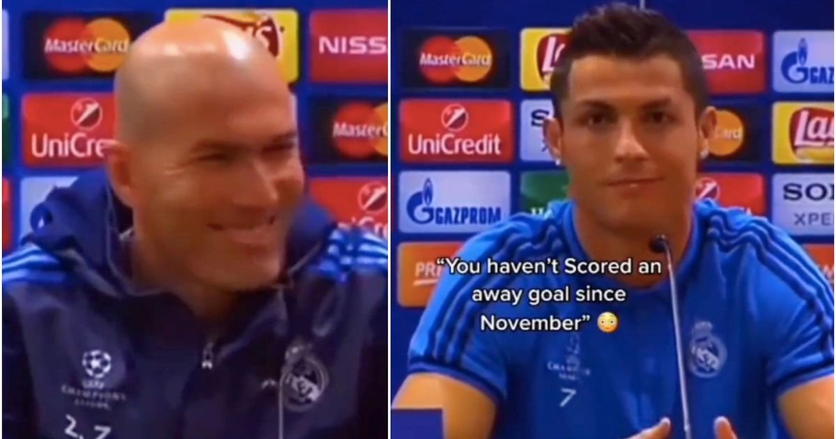 O vídeo de Cristiano Ronaldo a calar um jornalista que o confrontou com a sua falta de golos é genial