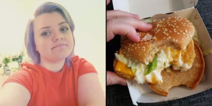 Erro em pedido do McDonald's deixa mulher vegetariana traumatizada