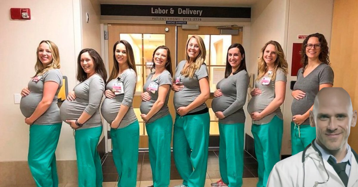 9 enfermeiras do mesmo hospital ficam grávidas ao mesmo tempo