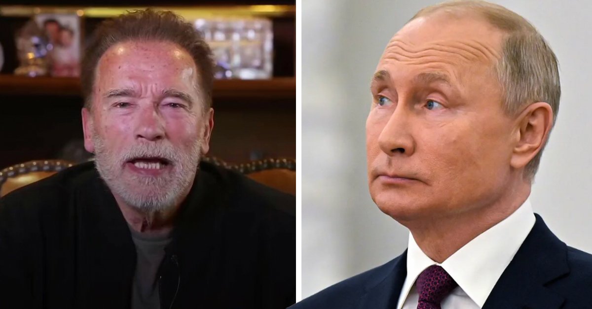 Arnold Schwarzenegger manda mensagem aos russos a dizer "a verdade sobre a Ucrânia"